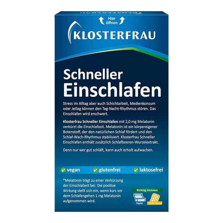 Klosterfrau Schneller Einschlafen Tabletten, 30 St