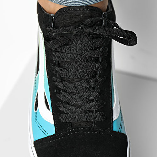 Baskets Old Skool A5JMIBA21 Glow Flame Black White