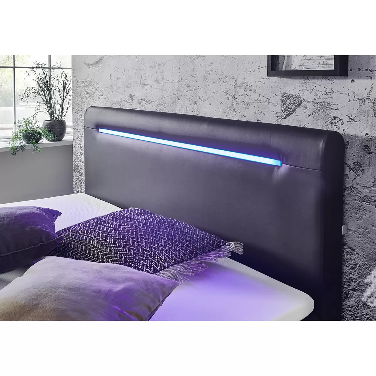 Boxbett Candela 120x200 Schwarz