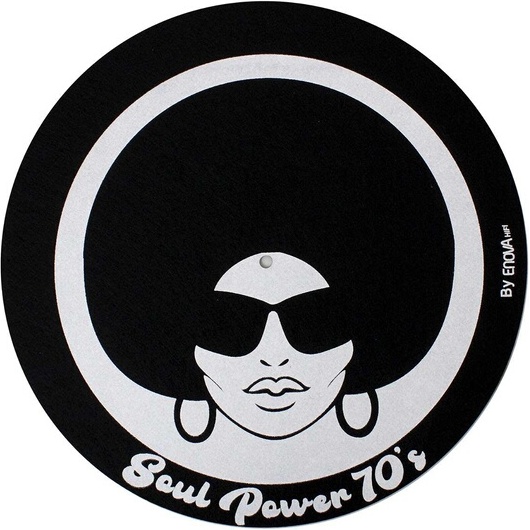 Accessoire platine vinyle Enova Hifi Paire de feutrines Enova FS SP70 Woman speciales DJ