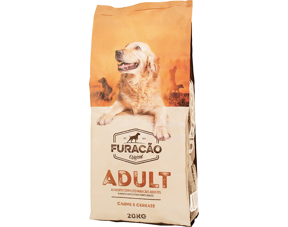 RAÇÃO PARA CÃO FURACÃO ADULT 20KG