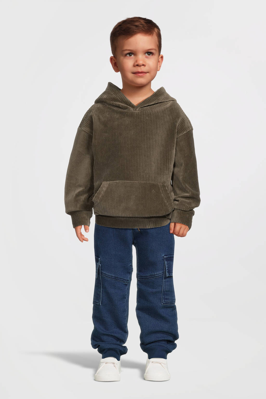 NAME IT hoodie NMMNELUR groen