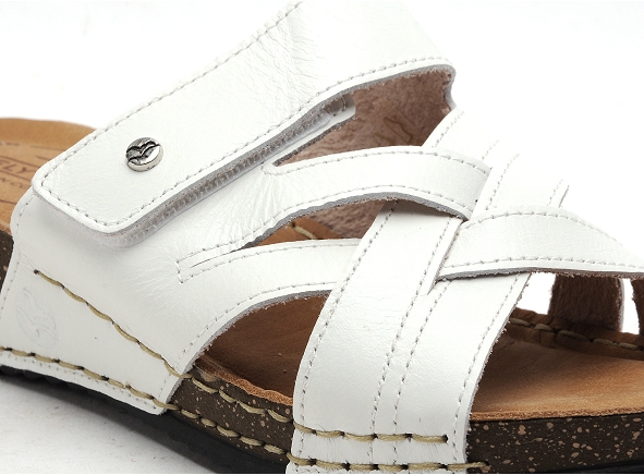 Flyflot mules et sabots plats femme flaxo blanc