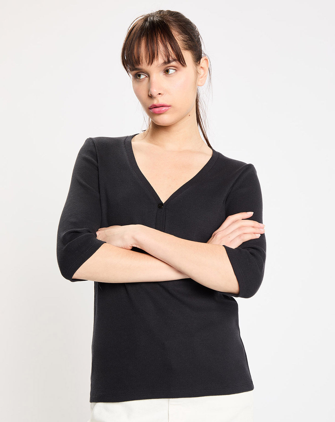 Jodhpur T-Shirt Raise noir