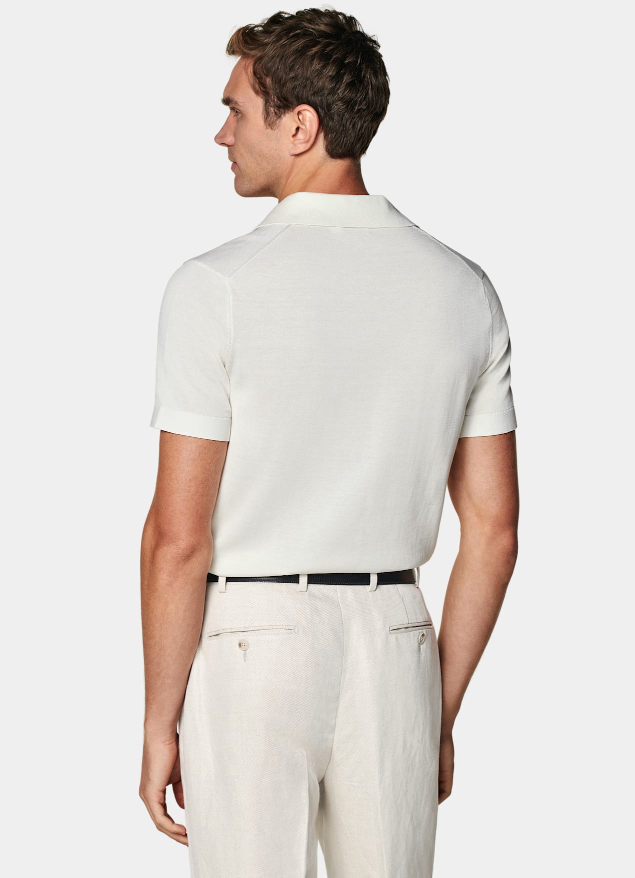 Polo blanc cassé