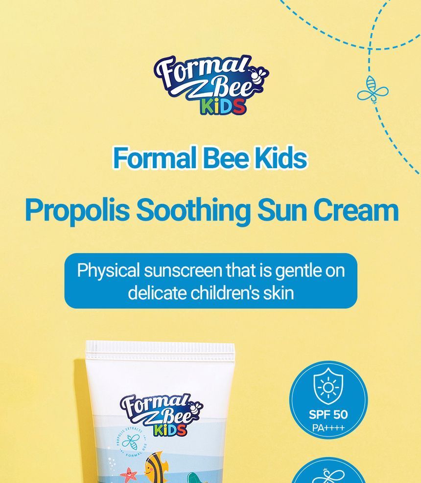 Formal Bee - Kinderpropolis verzachtende zonnebrandcrème