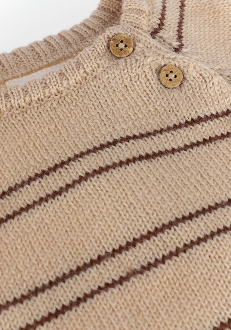 LIL\\' ATELIER zand lil' atelier trui nbmeroger ls knit wii