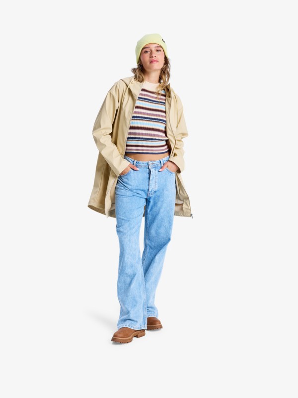 Raining Again Veste imperméable Beige Femme