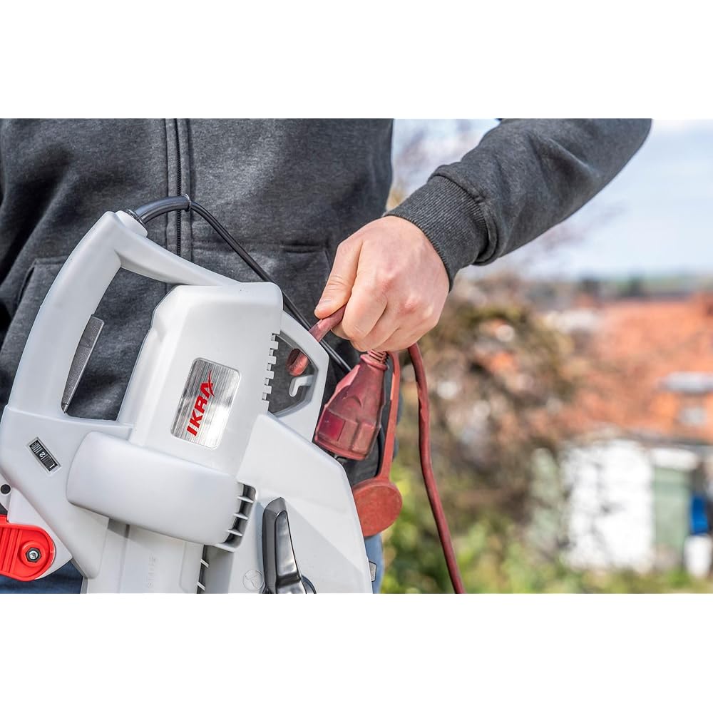 IKRA aspirateur-souffleur-broyeur électrique IBV 3000 3in1, Vitesse de soufflage 240 km/h, variateur de Vitesse : Jardin