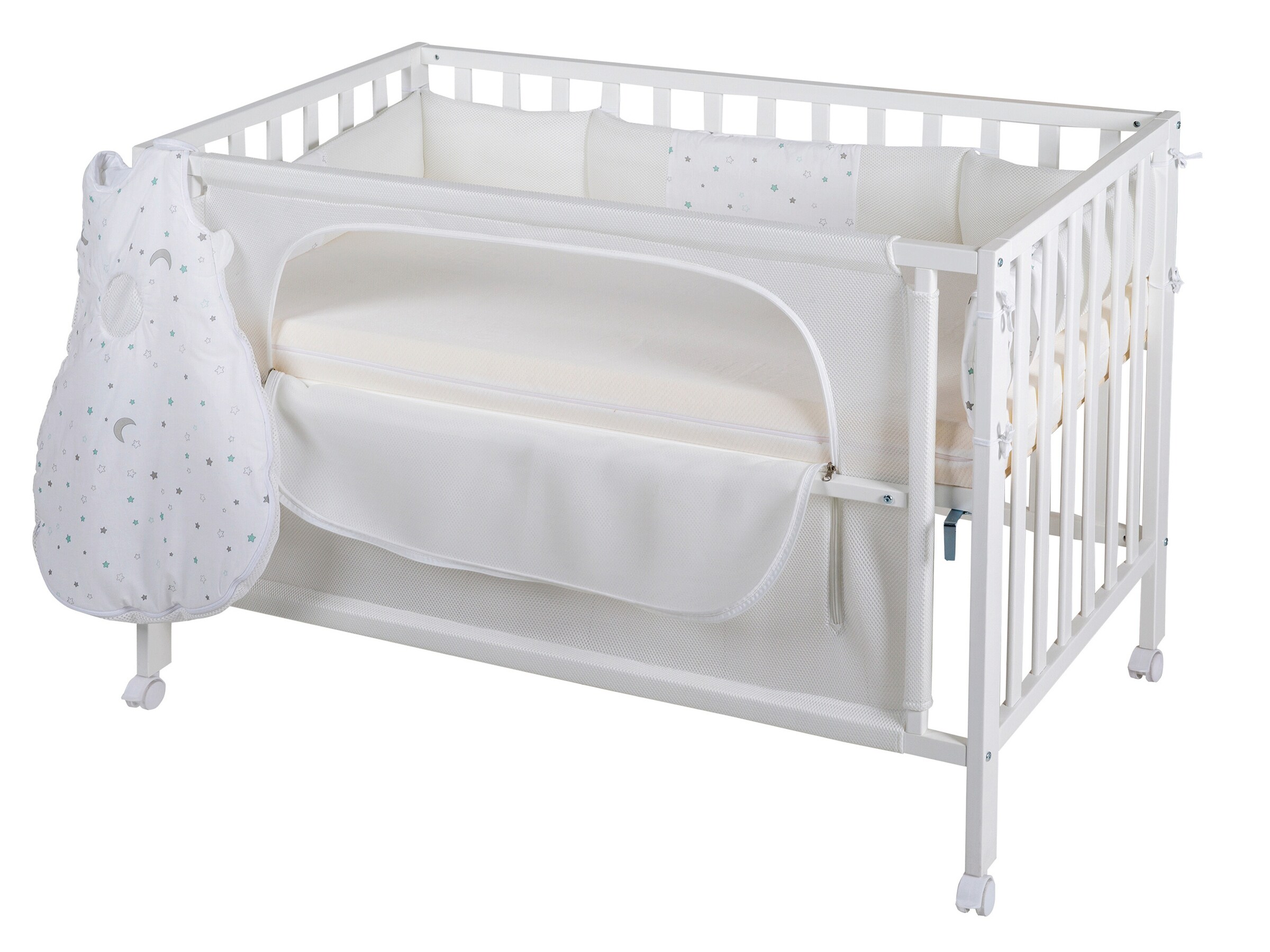 roba Room Bed 60x120 cm Sternenzauber safe asleep®