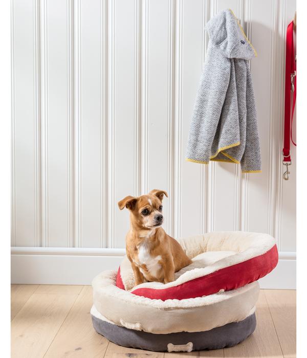 Dehner Lieblinge Kuschelbett Rocky, rund