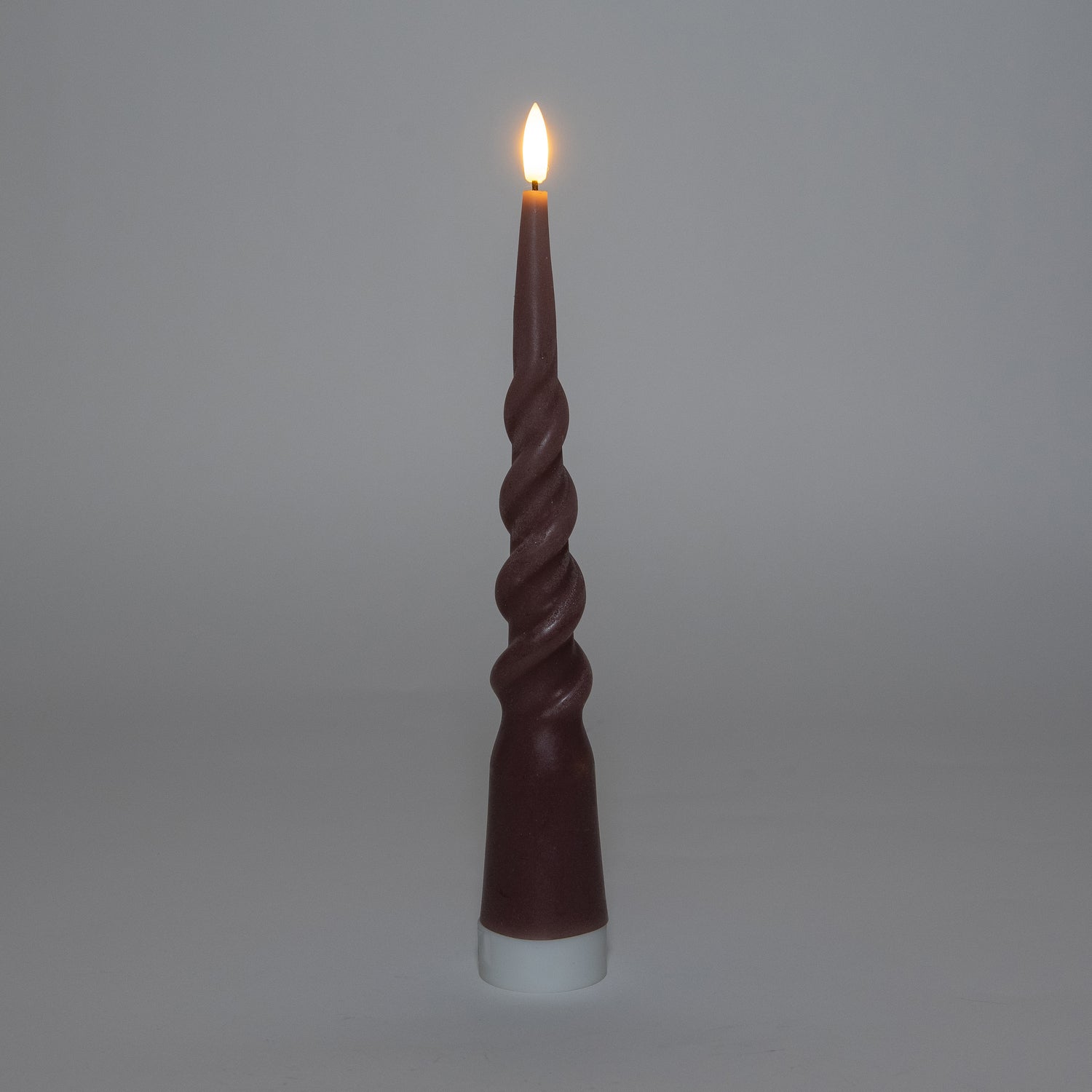 Anna's Collection LED dinerkaars Swirl roze D 2 H 29 cm