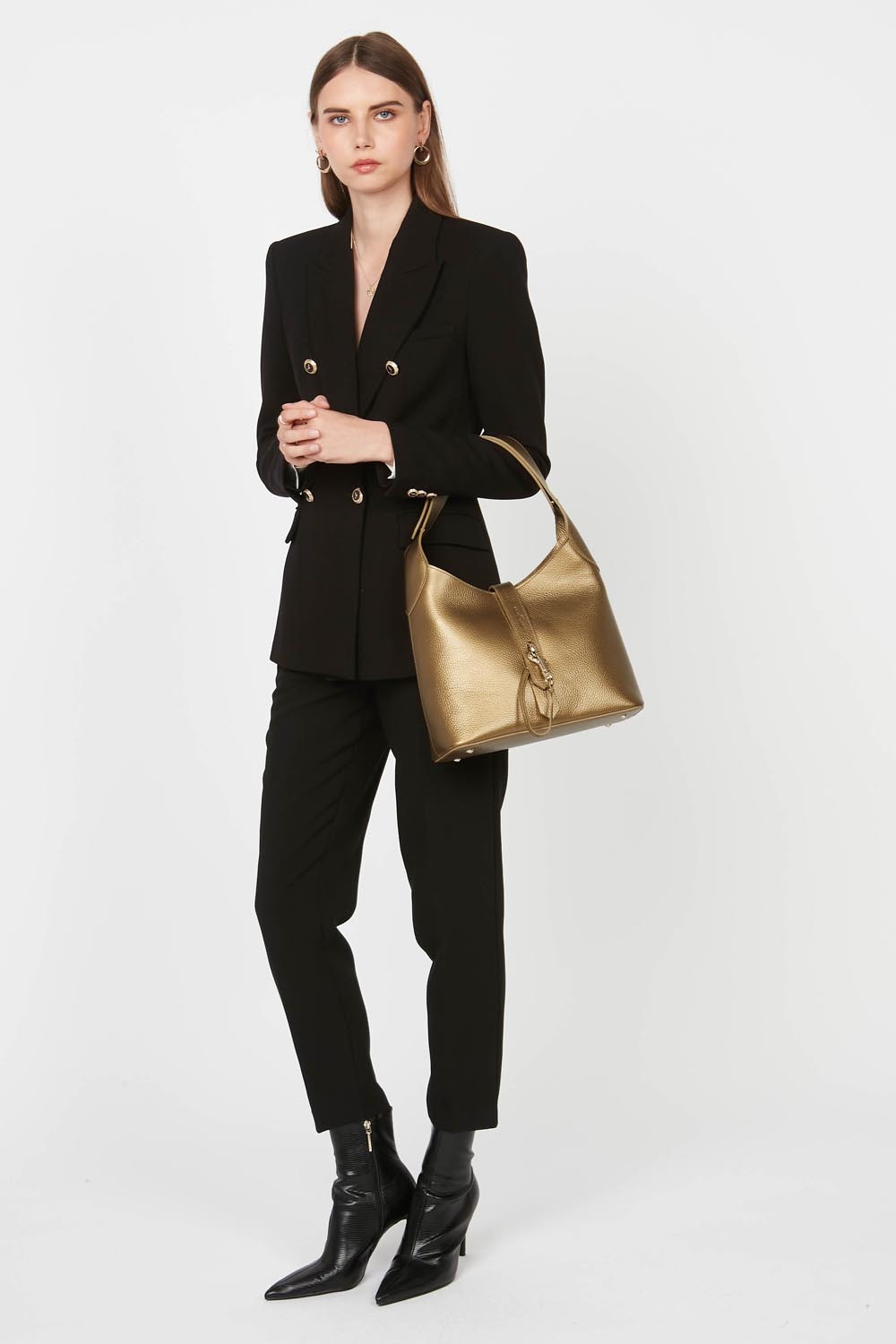 Foulonné Double Hook-Sac hobo
