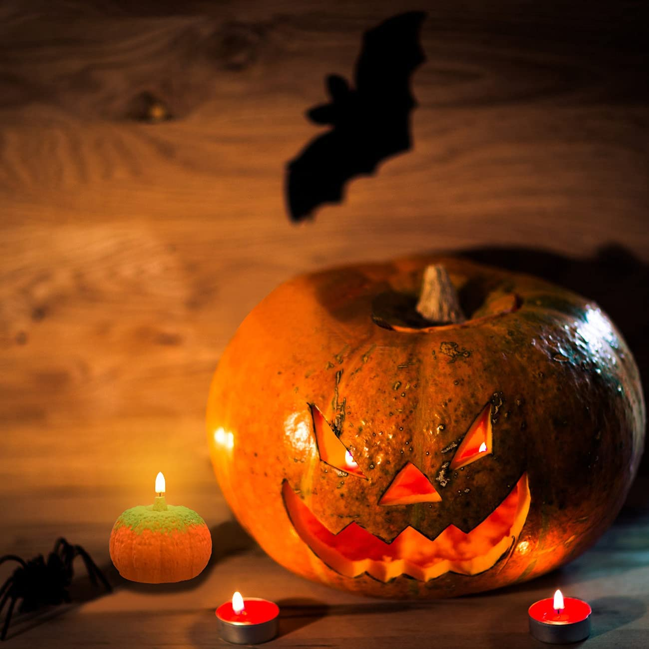 (Ø60mm) Silikon Herbst Form DIY Wachs Kerzen Giessen - Kürbis