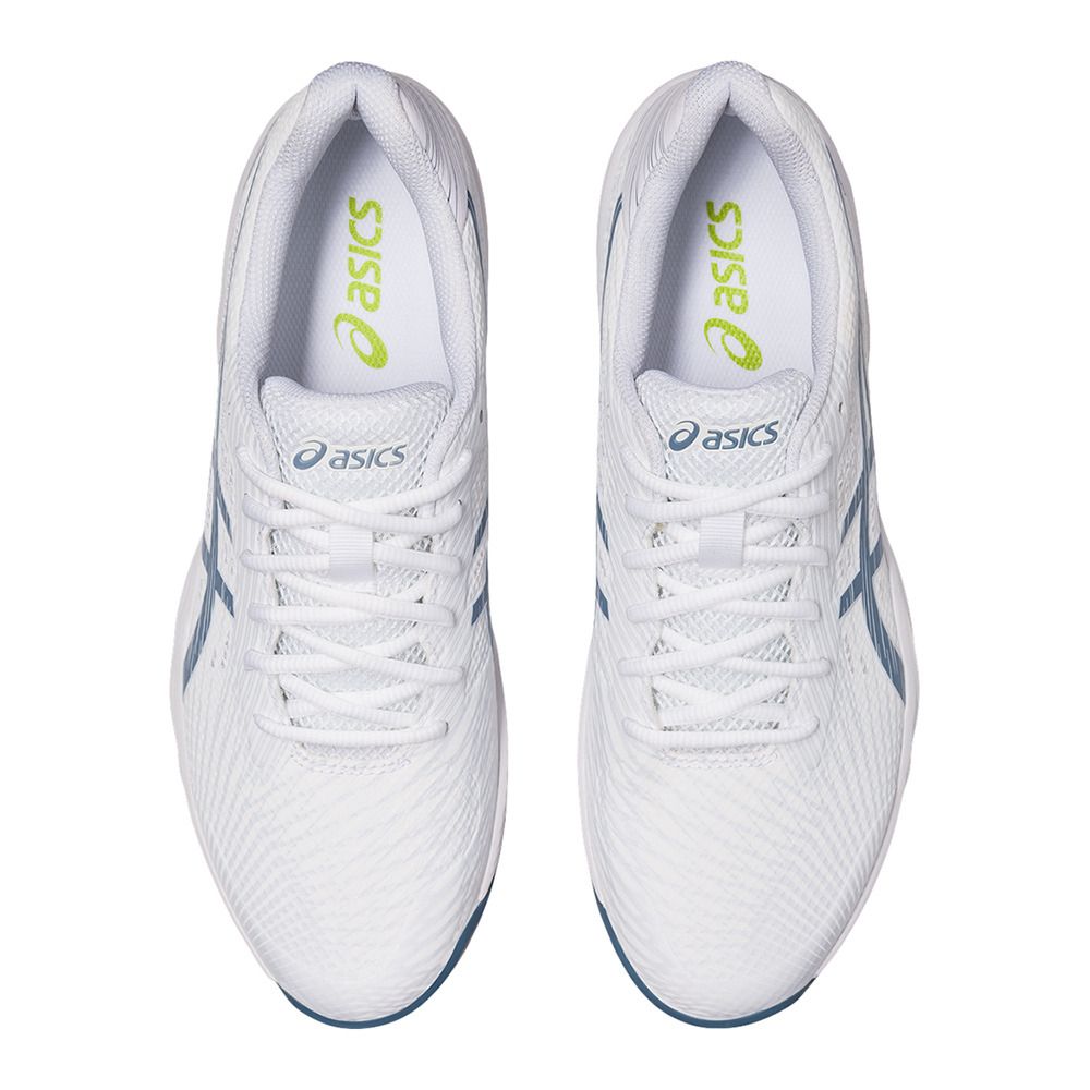 Asics GEL-GAME 9 - Chaussures tennis Homme white/steel blue