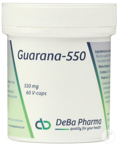 Deba Guarana 550mg V-Capsules 60