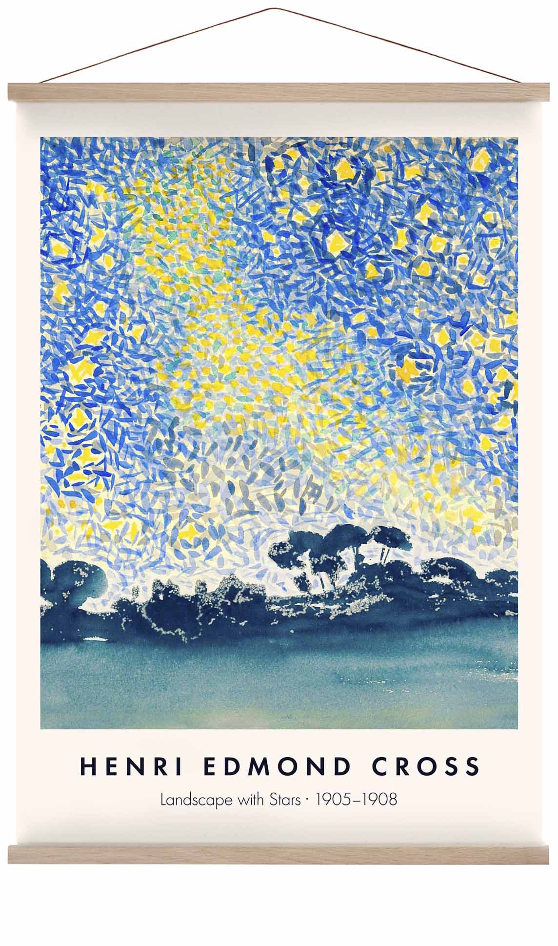 Landschaft mit Sternen von Henri Edmond Cross