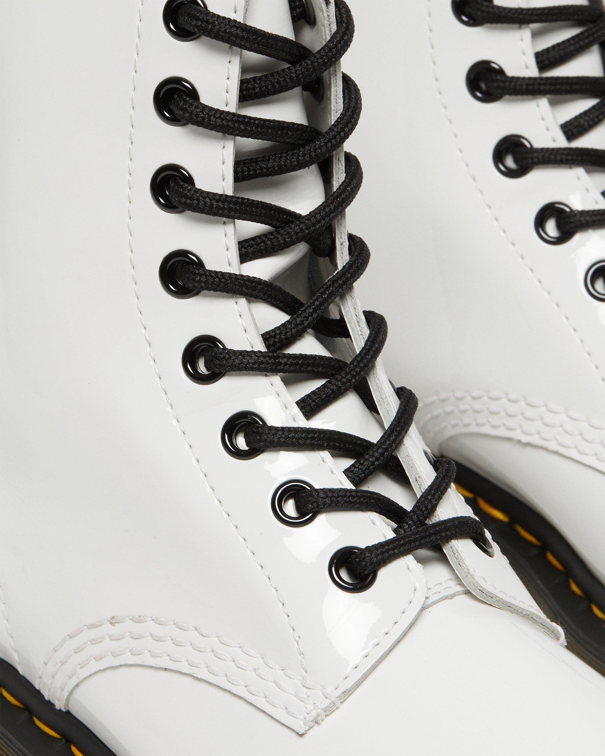 1460 Women's Patent Leather Lace Up Boots