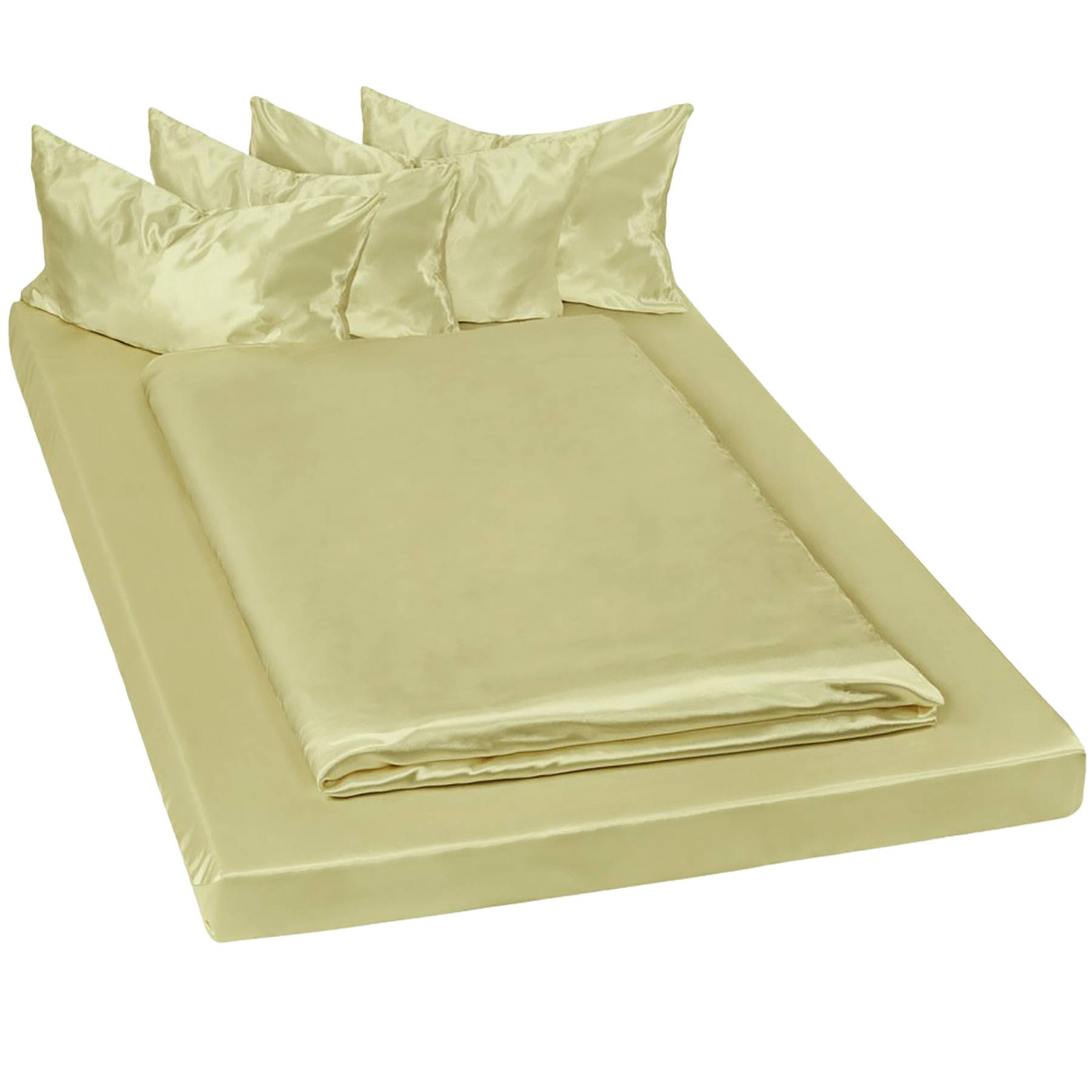 2 Bettwäsche-Sets Satin