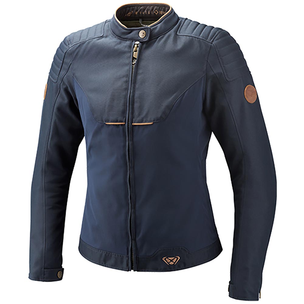 Ixon - Blouson femme Hornet Lady Bleu / Marron