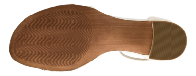 Marco Tozzi Damesandal med hæl Beige 2-2-28300-20