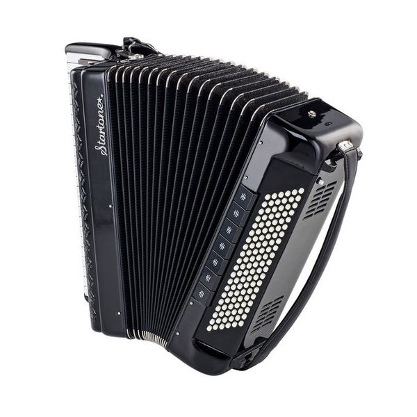 Startone Piano Accordion 120 IV Black