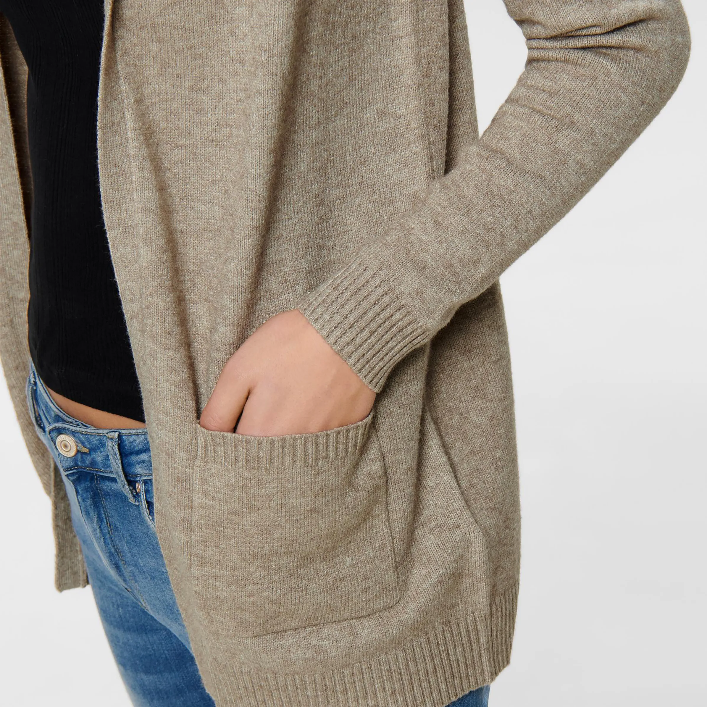 Only ONLLESLY L/S OPEN CAR Cardigan