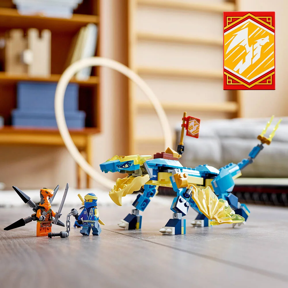 LEGO®NINGAGO 71760 - LE DRAGON DU TONNERRE DE JAY - EVOLUTION