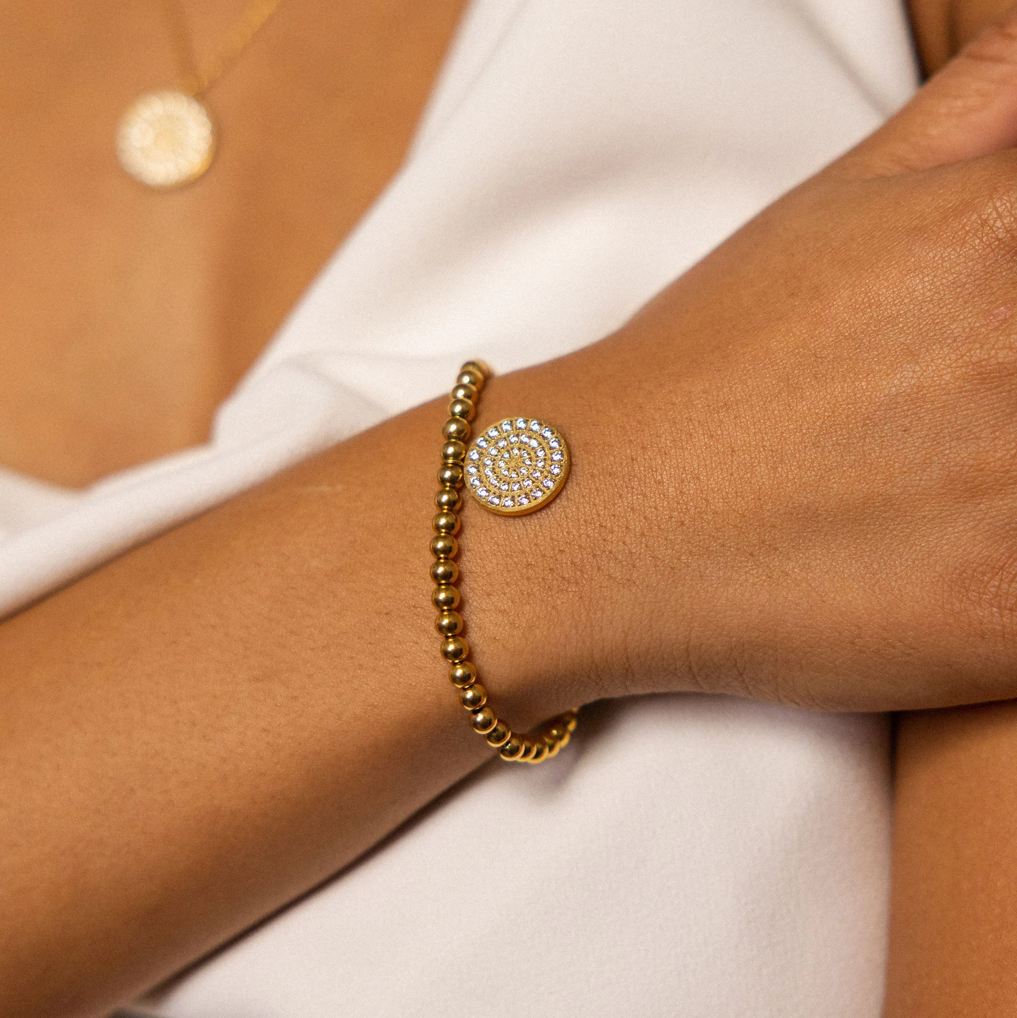 Shining Coin Armband