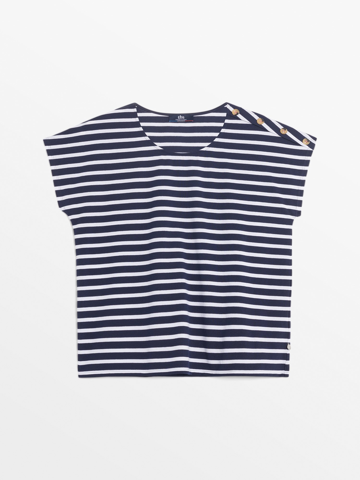 Tee-Shirt Marinière Femme Fabriquée En France
