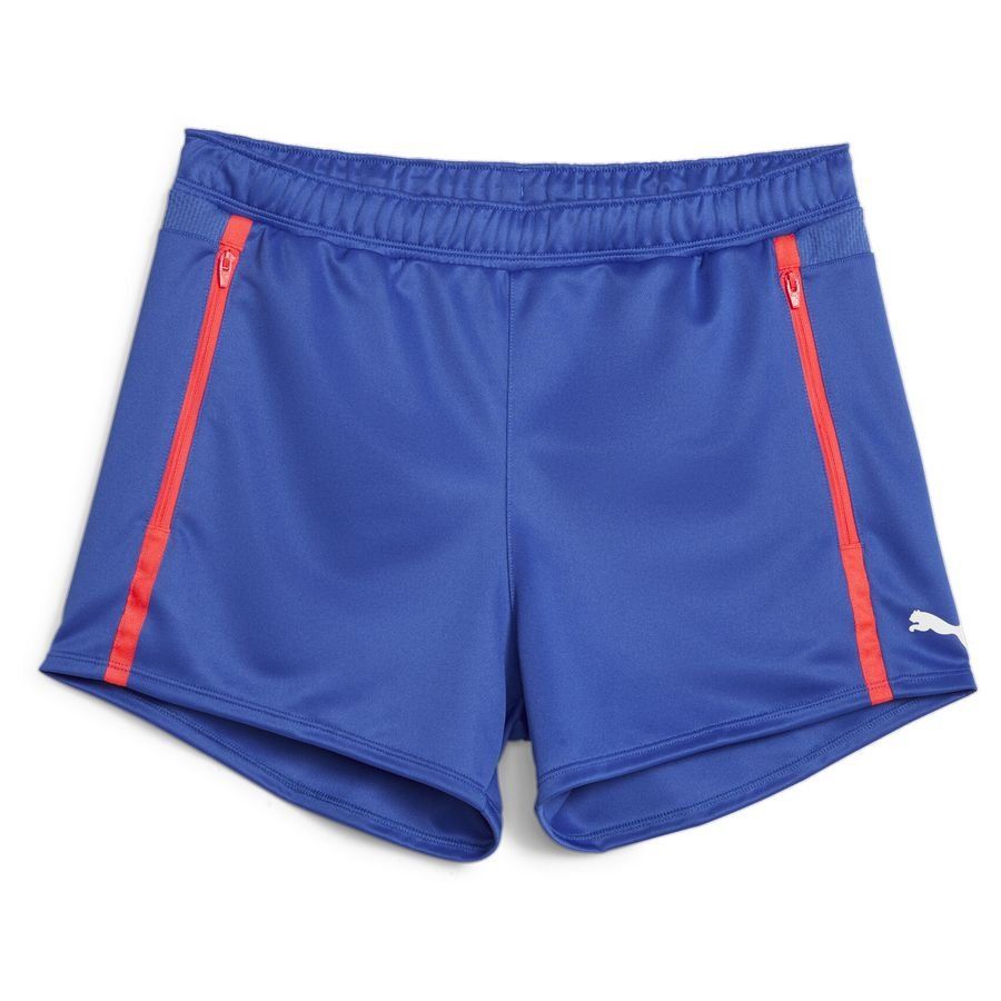 PUMA Short d'Entraînement IndividualBlaze - Bleu/Fire Orchid Femme