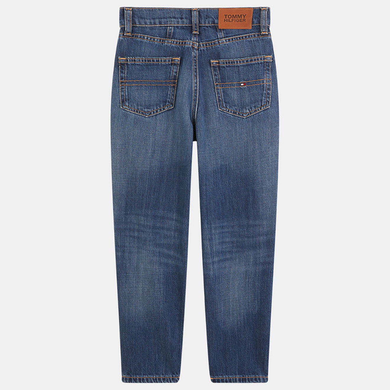 Tommy Hilfiger Jean droit Tapered bleu