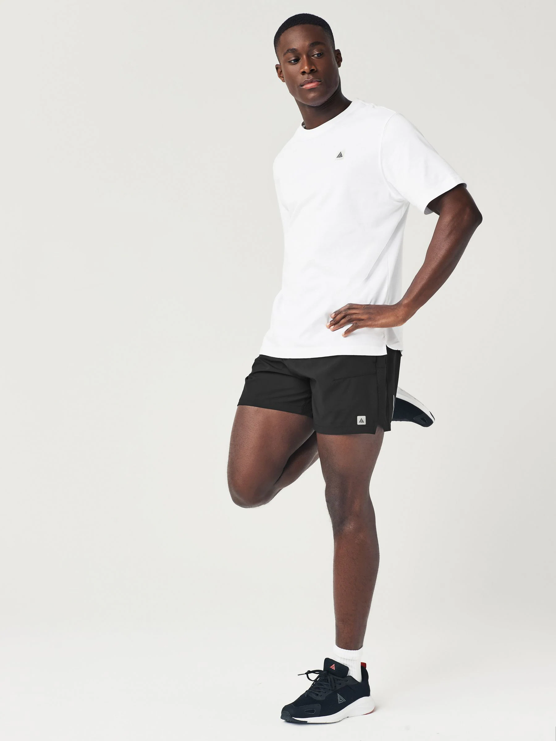 Zwart - 5 inch - Active sportschoolshort