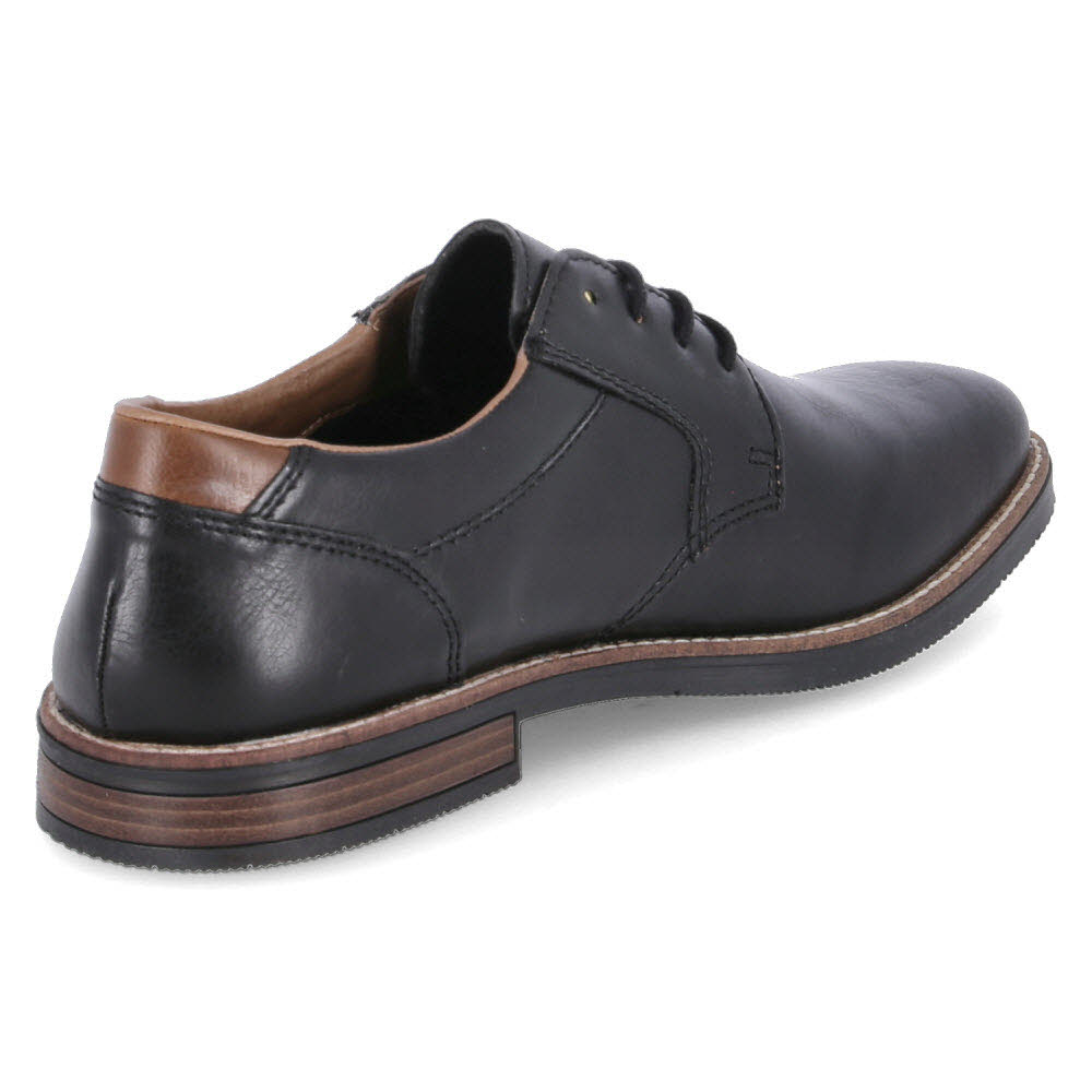 Rieker Halbschuhe - schwarz/mogano