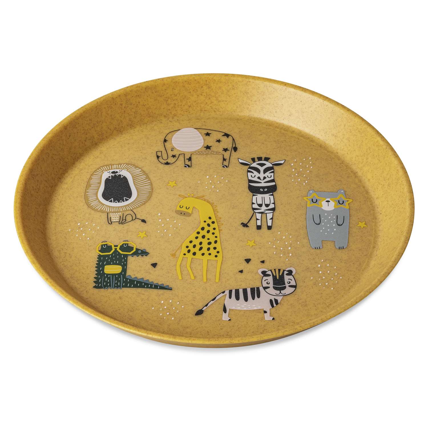 Koziol Connect Plate Kleiner Teller 205 mm Zoo Nature Wood