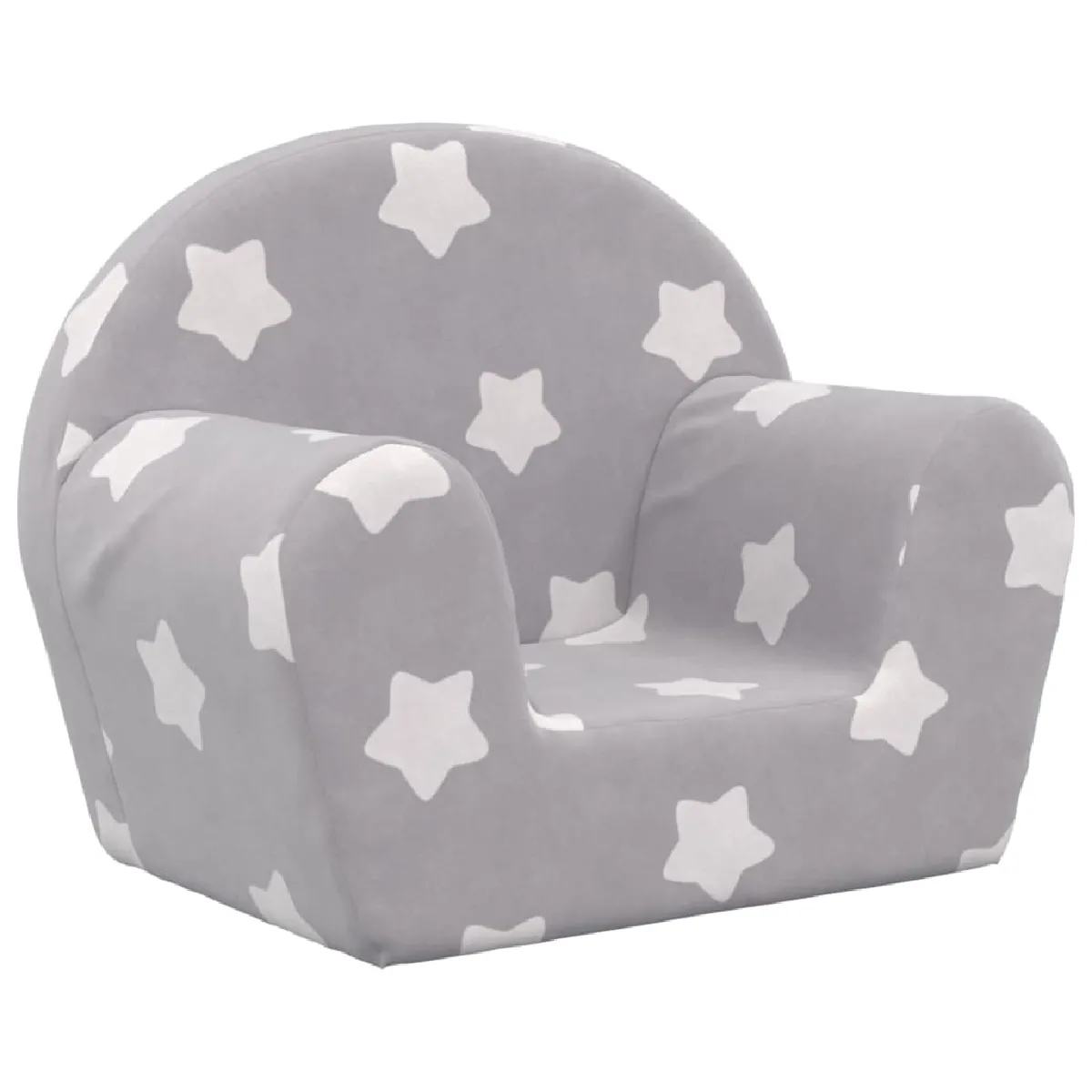 vidaXL Canapé pour enfants - Gris clair