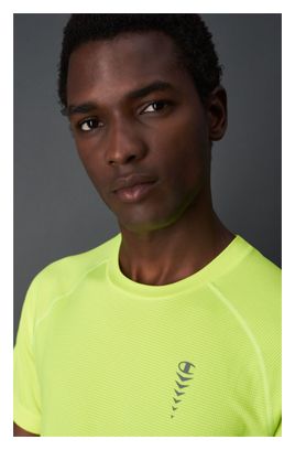 Maillot Manches Courtes Champion Quick-Dry Reflective Jaune Fluo