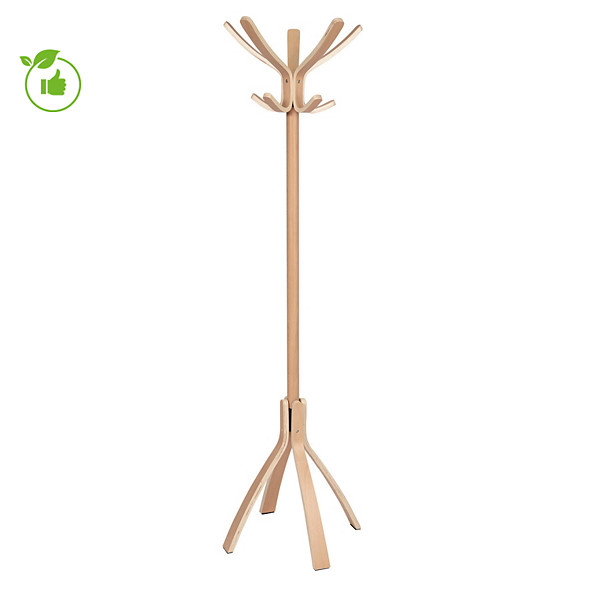 Portemanteau Café style bistrot, coloris bois clair