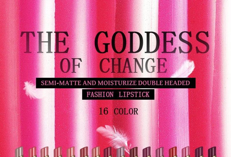 Pudaier - Duo Lipliner & Matte Lippenstift - 16 Kleuren