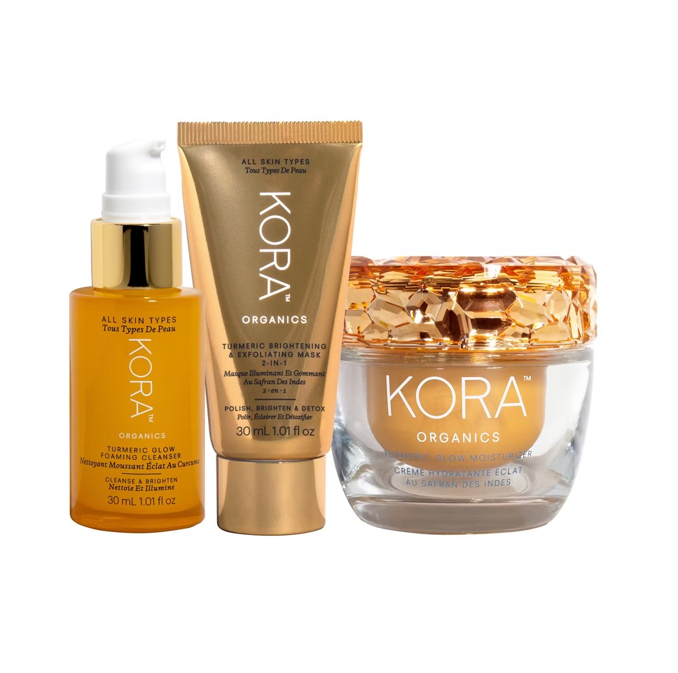 KORA Organics - Turmeric Brightening Trio Gaveæske
