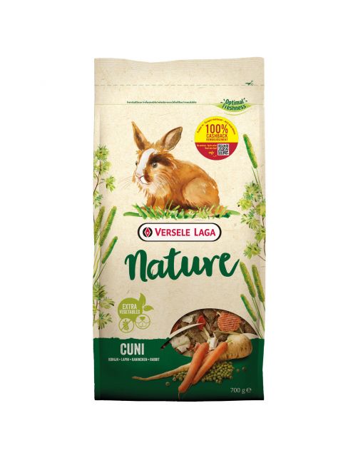 Versele-Laga Nature Cuni Cashback - Konijnenvoer - 700 g