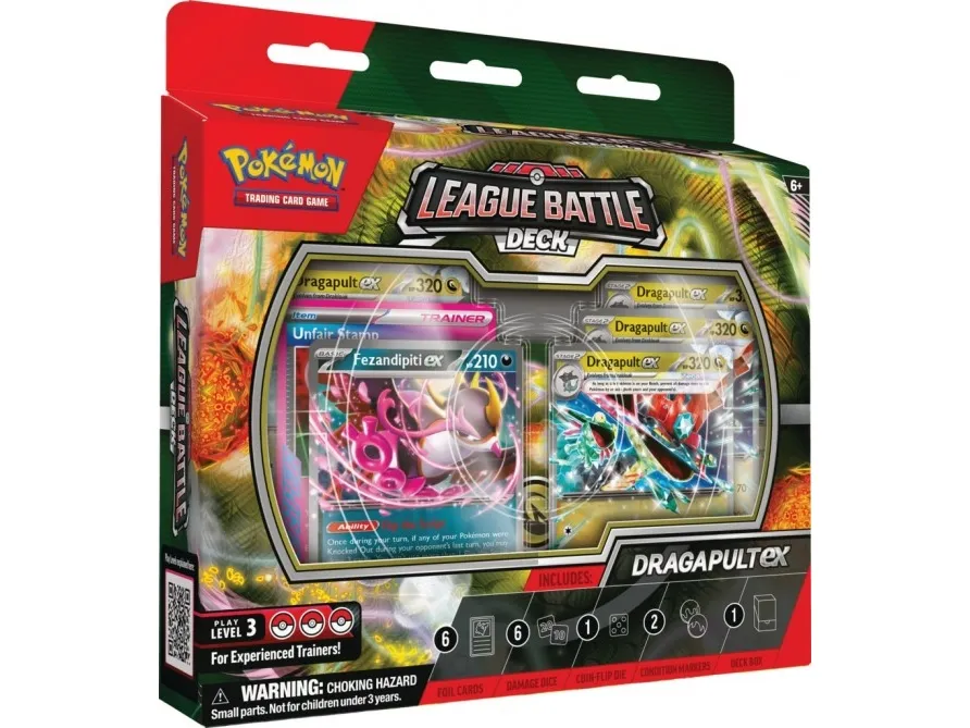 Pokemon TCG: League Battle Deck Dragapult ex trading card set