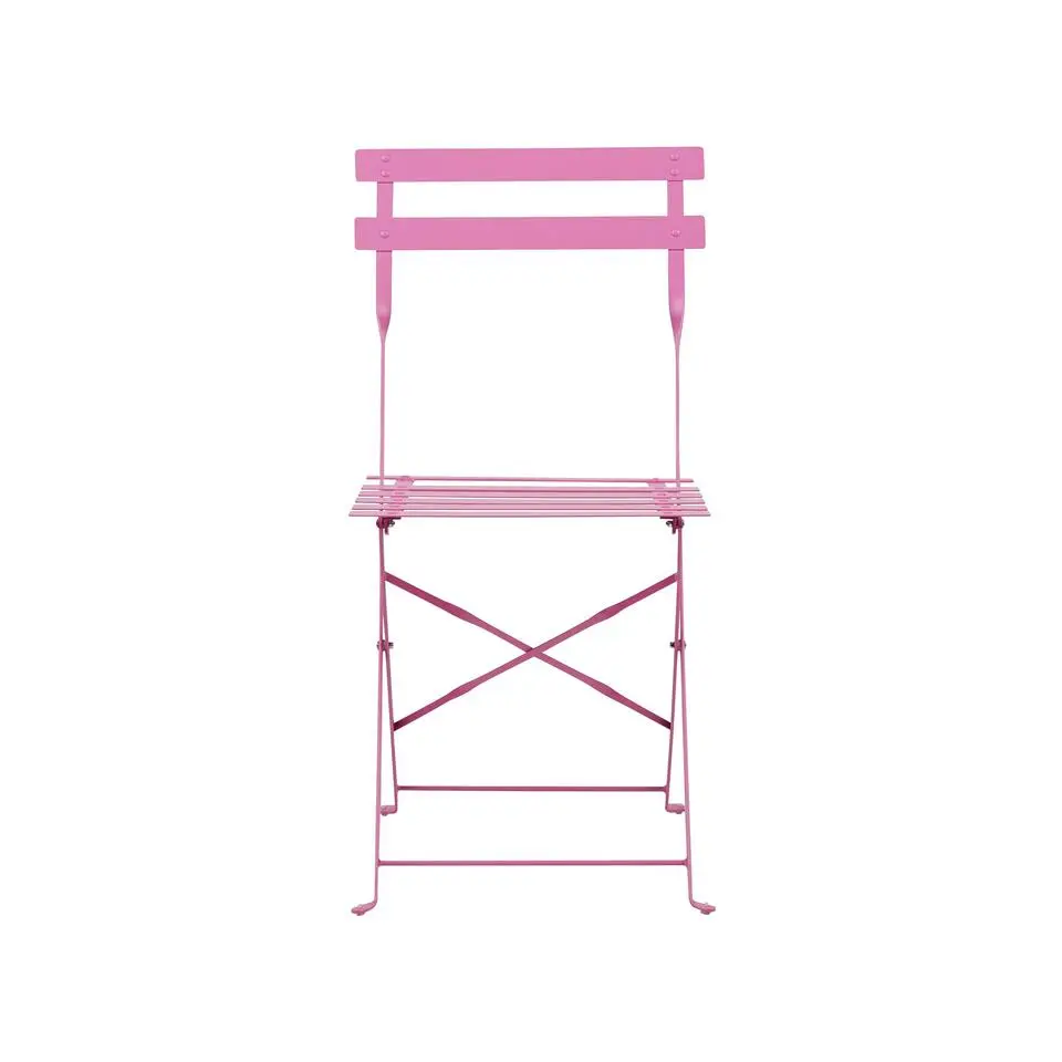 FIORI - Bistroset voor 2 - Roze - Staal