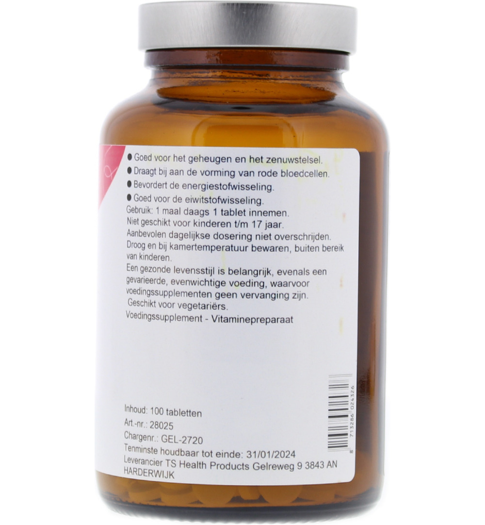 Ts Choice Vitamine B6 21 Mg (100 tabletten)