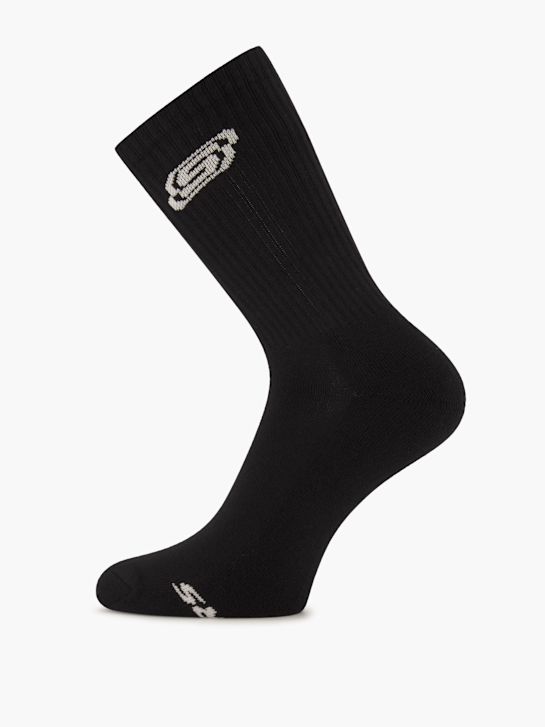 Skechers 2 Pack Socken Schwarz