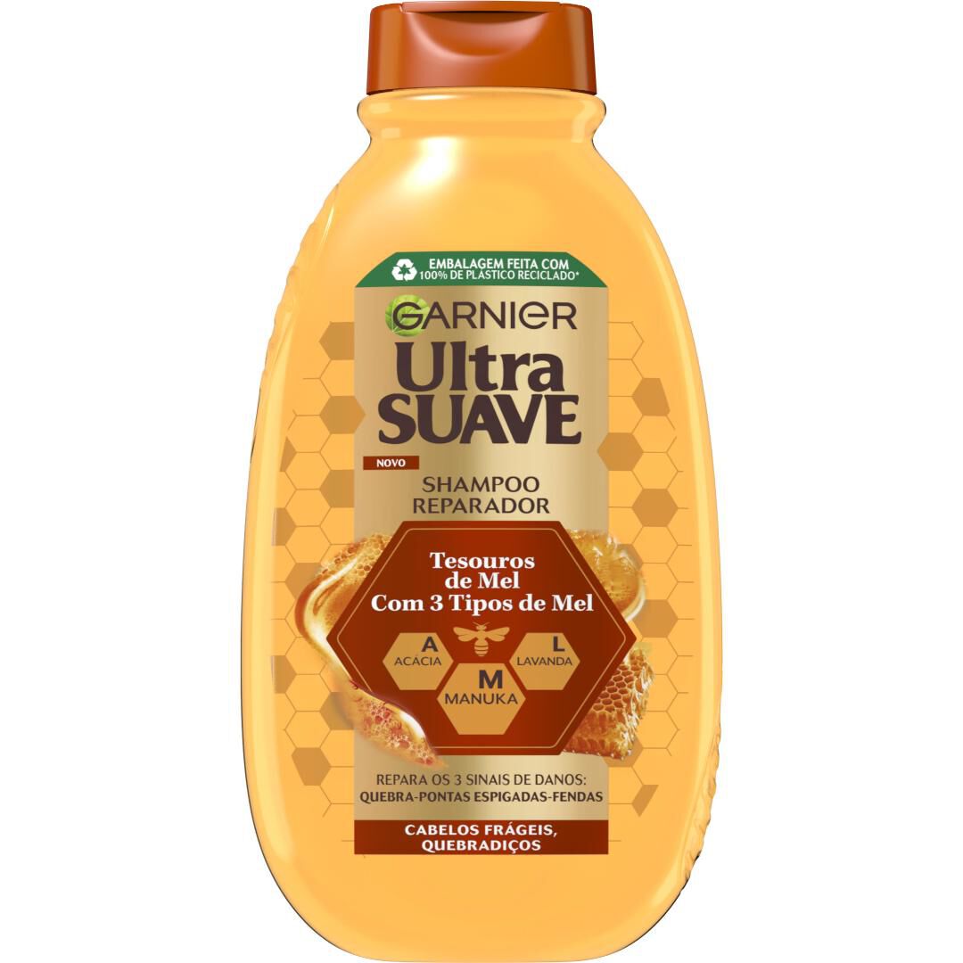 GARNIER  Ultra Suave - Champô tesouros de mel - 600ml