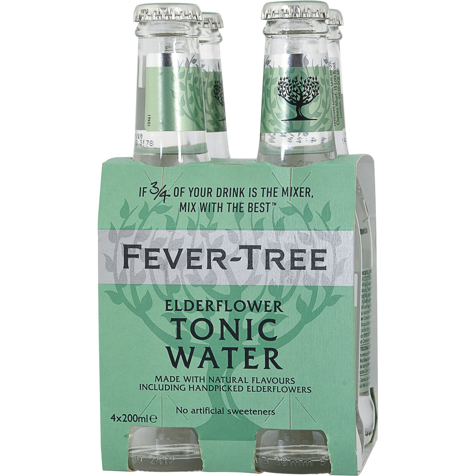 Fever-Tree Tonic Water Elderflower 4 x 20 cl