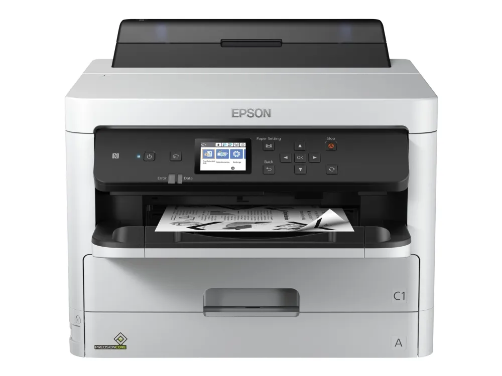 Epson WorkForce Pro WF-M5299DW - Printer - S/H - blækprinter - A4/Legal - op til 24 spm - kapacitet: 330 ark - USB 2.0, Gigabit LAN, Wi-Fi(n), USB vært