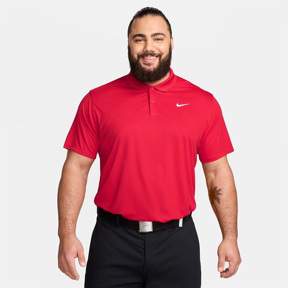 Dri-FIT Victory Pique Herre Rød
