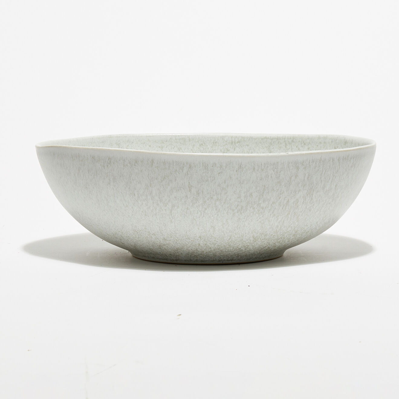 Pomax Saladier en Grès Galet gris beige - 27x21x9 cm